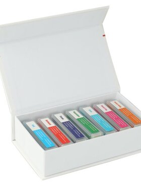 35 Piece of Colorful Microscope Specimens Biological Specime