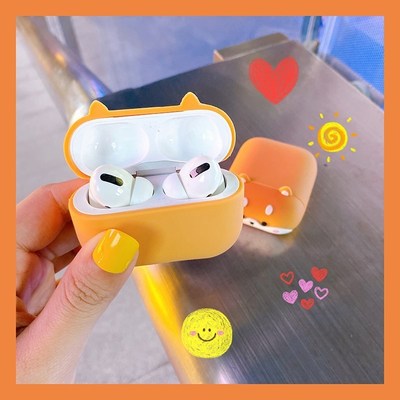 Cute Shiba Inu pet dog 3D Case  AirPods 1 2 pro Charging Box