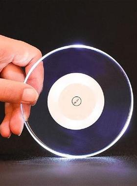 7 Color Led Coaster Cup Holder Mug Stand Light Bar Mat