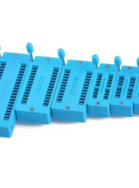 6PC Universal 14/16/18/24/28/40 pin IC Test Universal ZIF So