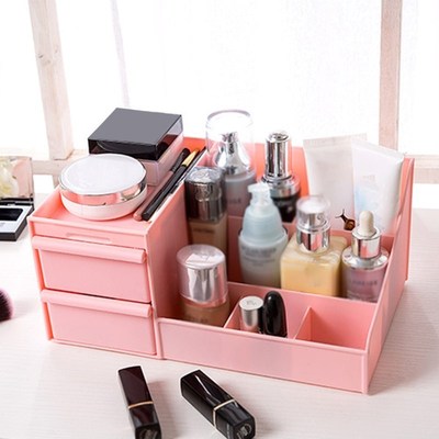 Desktop Cosmetic Storage Box Multi Grid Display Stand Makeup