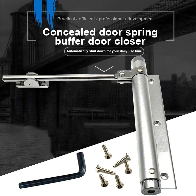 Pneumatic Type Spring Automatic Door Closer Mute Door Mount