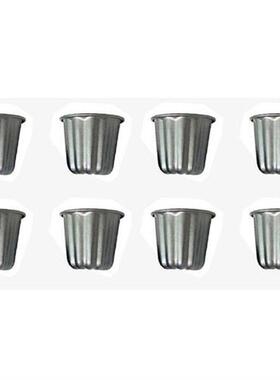 Canele Mold, Cannele Muffin Cup, 8Pcs Non-Stick Cannele