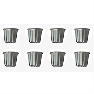 Canele Mold, Cannele Muffin Cup, 8Pcs Non-Stick Cannele