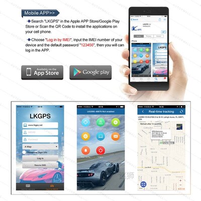 Car GPS Tracker LK209B Vehicle Tracking Device GPS Locator G