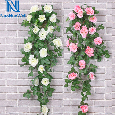 NuoNuoWell 2020 New Artificial Silk Rose Vine Flower