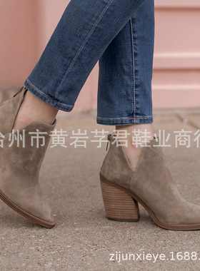 Single boot snake print high-heel pointed Martin short boots