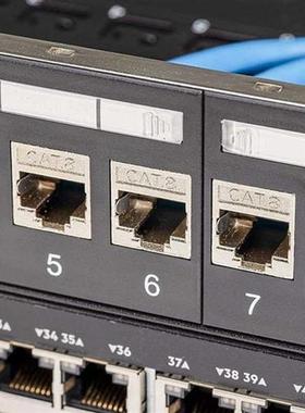 Keystone Module Jacks - 6 Piece CAT-8 Shielded Keystone Jack