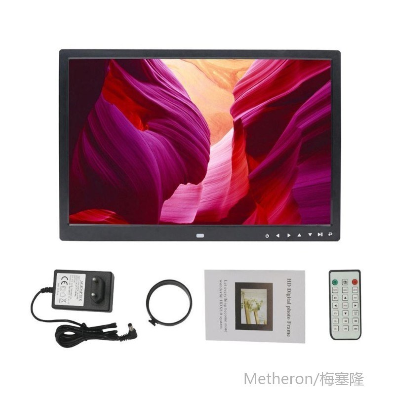 HD 1440*900 64G Digital Photo Frame Electronic Album 17 Inch