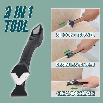 Caulk Finishing Tool Set 5 in1 Silicone Remover Sealant