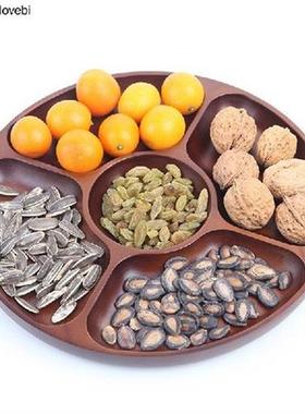 Natural Acacia Wood Serving Tray Wooden Sashimi Sushi/Cake