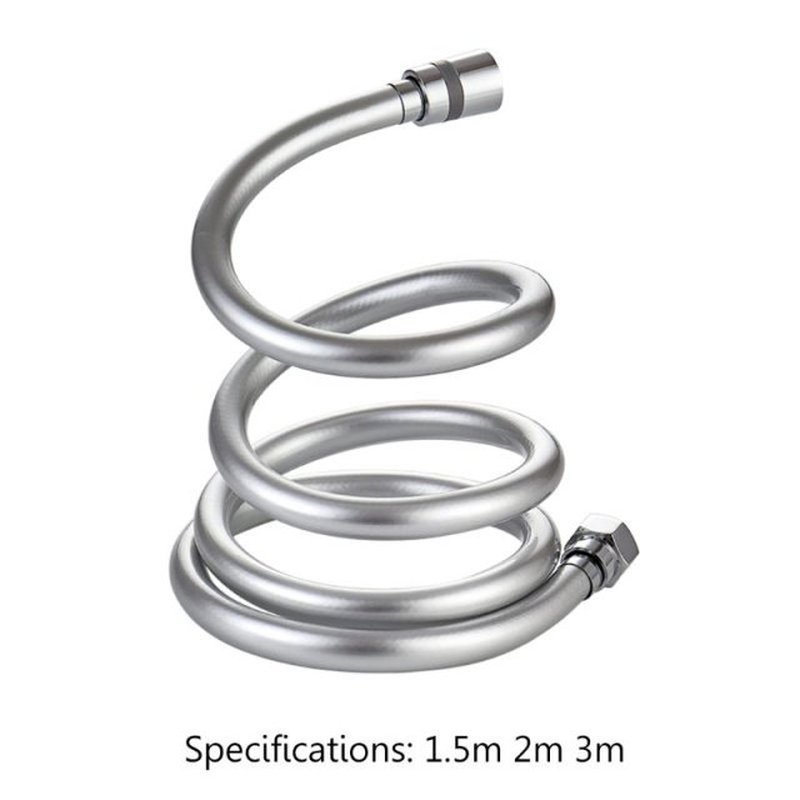 2022 New 1.5/2/3m PVC Smooth Shower Hose High Pressure Thick