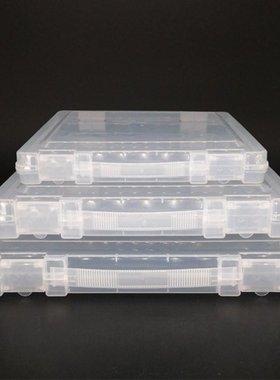 Clear Portable File Folder A4 Files Storage Case Large Capac