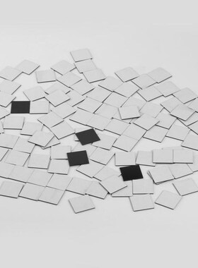 100 Piece Self-adhesive Tile 3D Mirror Wall Stickers Decal M