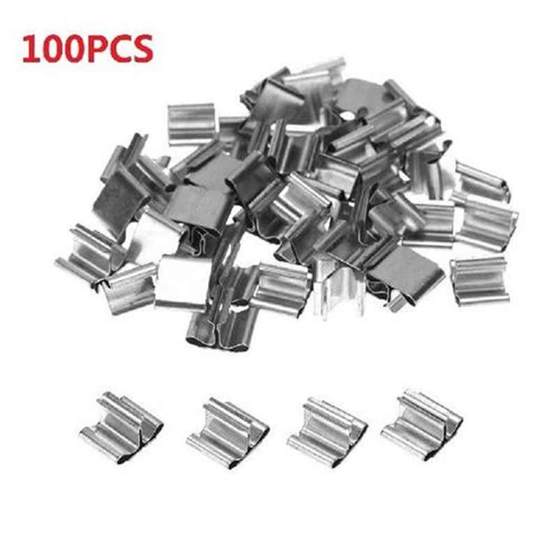 100/50pcs/lot Wood Candle Wicks Base Clip Iron Candles
