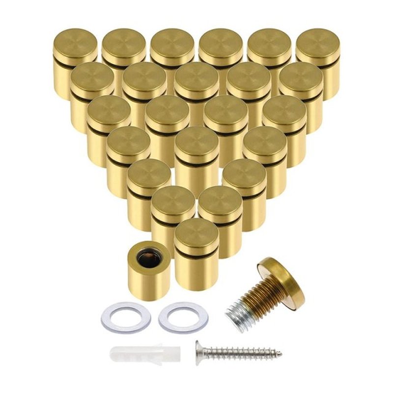 24 Pcs 3/4 inch x 1inch Stainless Steel Standoff Screws, Wal