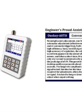 Handy Oscilloscope 5Mhz Bandwidth 20MSps Sampling Rate with