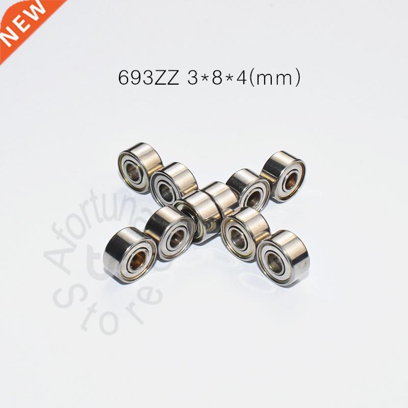 693ZZ 3*8*4(mm) 10pieces Bearing free shipping ABEC-5 Metal