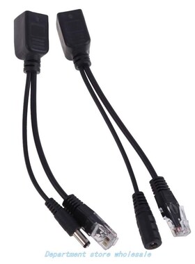Power Over Ethernet PoE Adapter Injector   Splitter Kit PoE