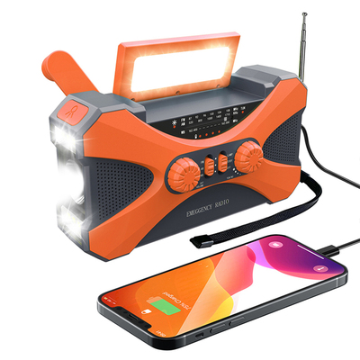 Emergency Solar Power Hand Crank Dynamo Generator 10000mAh