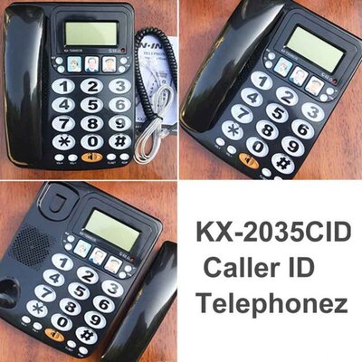 KX 2035CID Hotel Landline Call Memory Office Loud Sound Big