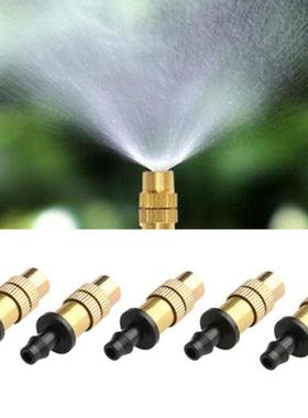 5Pcs Cooling Watering Brass Thread Water Sprayers Garden Sup
