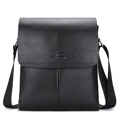 Luxury Brand Leather Shoulder Bag For Men Business Crossbod