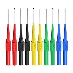 10 Pcs Test Back Probe Pin 0.7mm Pin Test Probes Pin