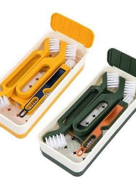 Small Grout Brush Cleaner Tool for Baseboard Narrow Corner