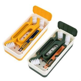 Small Grout Brush Cleaner Tool for Baseboard Narrow Corner