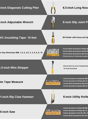 Factory Outlet Tool Set Hand Tools for Car Repair/Household