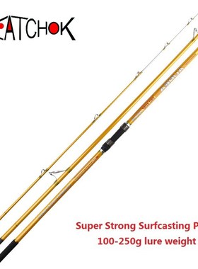 1pcs/pack COK Pro Surf 4.2M Casting fishing rod 3 sections i
