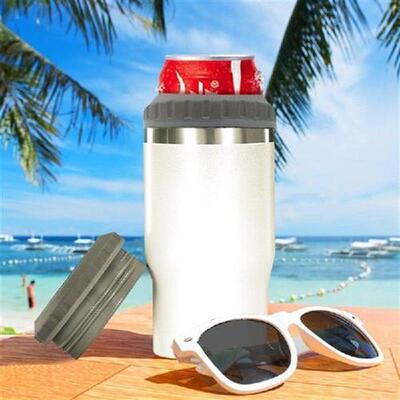 Water Bottle Double-walled Non-slip Insulated Drink Cooler