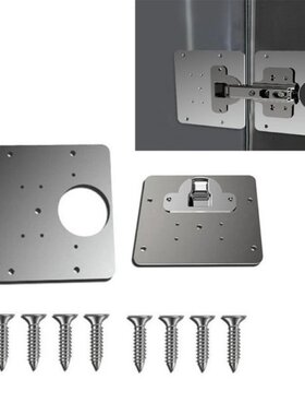 Kitchen Cupboard Hinges w/ Stainless Steel Screws Solid Hing