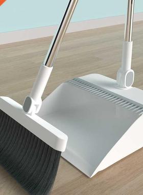 Dust Brooms Sets Magic Fding Dustpan for Home Cleaning Bru