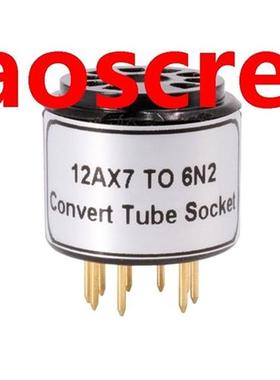 1PC Tube Socket Adapter ECC83 12AX7 to 6N2 6N1 6N6 Converter