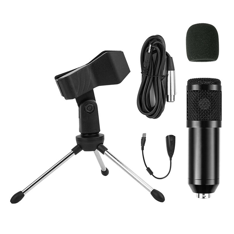 Studio Recording Condenser Microphone Kit Computer Cardioid