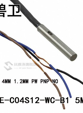 E2E-C04S12-WC-B1 5M DIA 4MM 1.2MM PW PNP NO