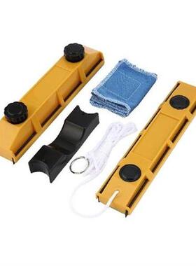 Magnetic Glass Window Cleaner Brush With 2pcs Rugs Single