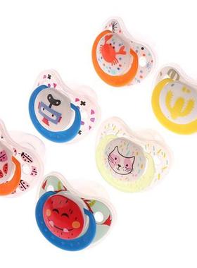 Baby Pacifier with Antidust Lid Safe Newborn Baby Pacifier