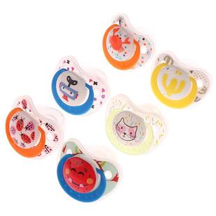 Baby Pacifier with Antidust Lid Safe Newborn Baby Pacifier