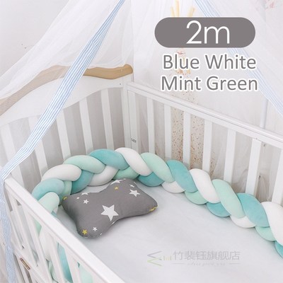Fashionable1-9 Baby Bed Crib Bumper Room Decor Newborn Cot C