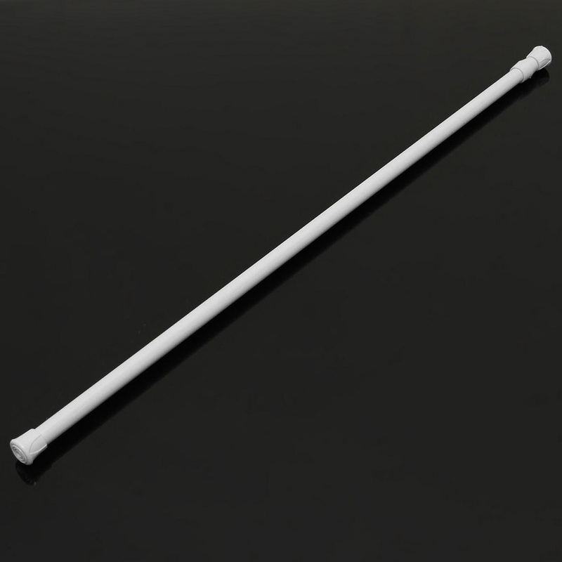 Telescopic Pole Extendable Window Closet Curtain Rail Pole