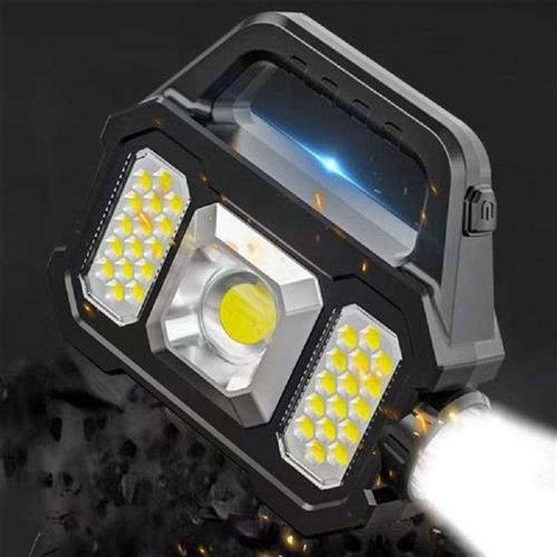 LED Spotlight Portable Outdoor Handheld Lamp 6 Lighting