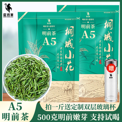 桐城小花2025新茶特级500g罐装