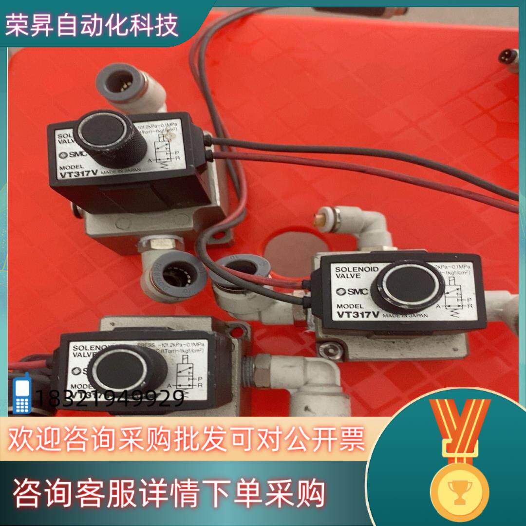 现货SMC电磁阀  VT317V-5G-02  DC24V