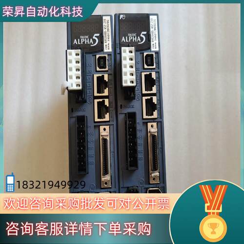现货富士200W驱动器2个型号RYT201D5-VS2