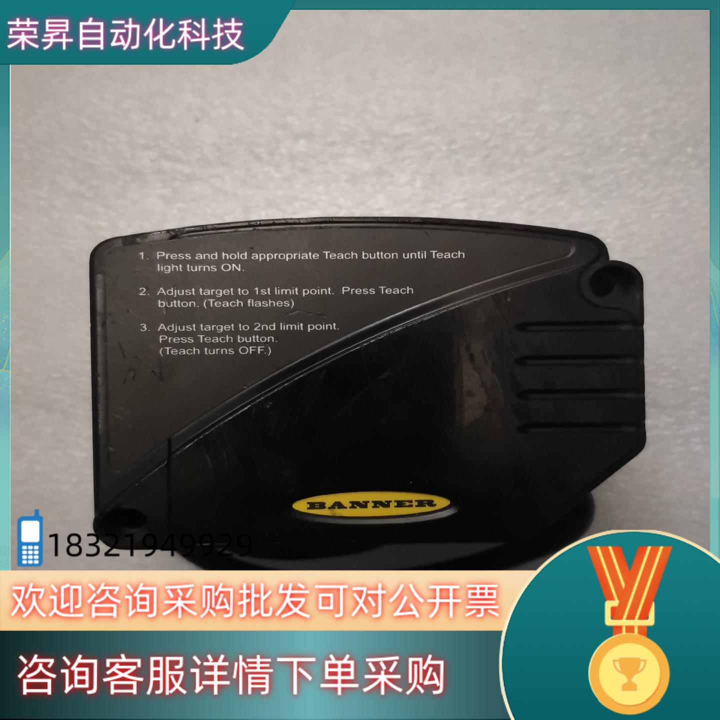 现货原装BANNER邦纳激光测量传感器L-GAGE