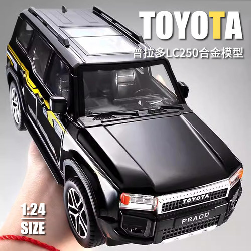 合金车124仿真越野车模型