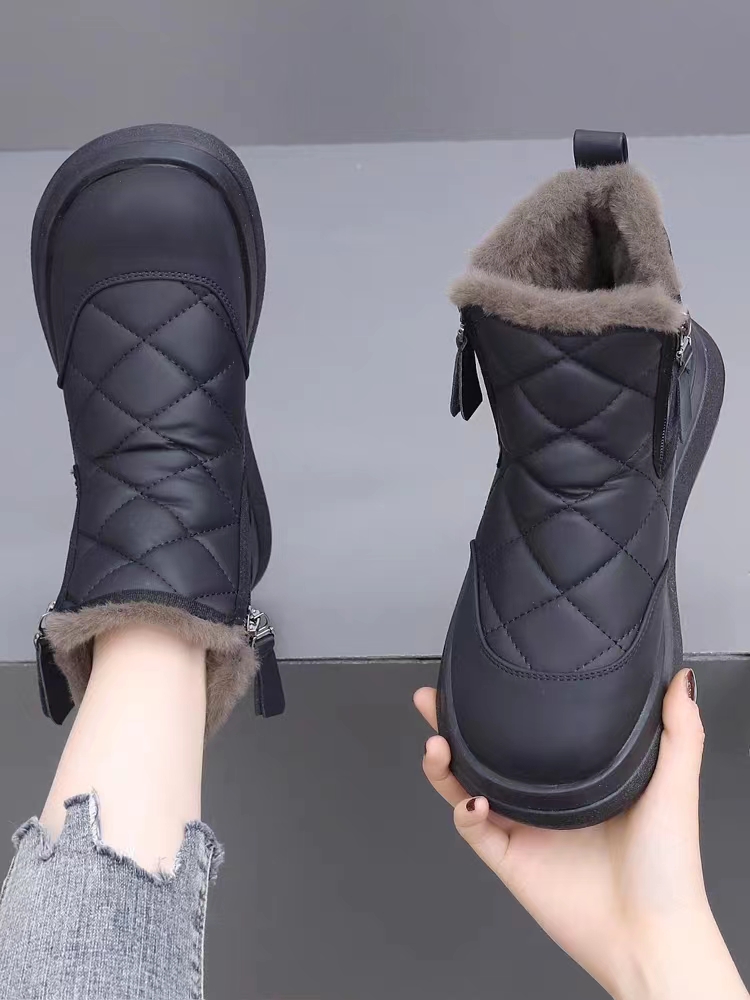 薏尔慷保暖雪地靴女款新款冬季